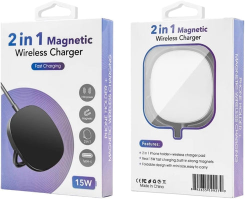 Wireless Charger Magnetic Wireless Charger Compatible with MagSafe Charger/iPhone 14/14 Pro/14 Plus/14 Pro Max/iPhone 13/13 Pro/13 Pro Max/13 Mini...