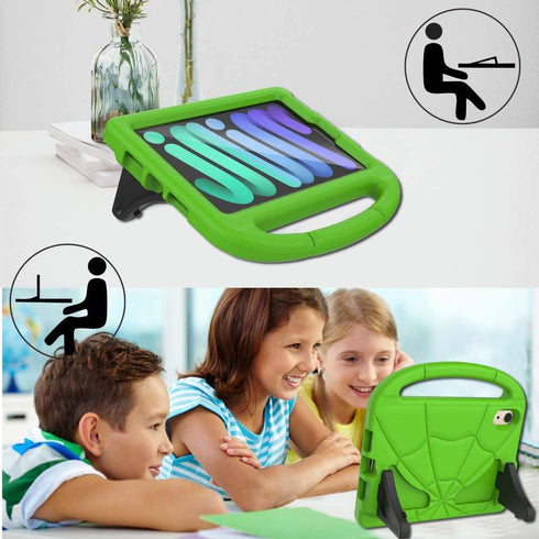 iPad Mini 6 Case for Kids 2021 (8.3 inch, 6th Generation), Lainergie Lightweight Shockproof Kid-Proof Cover Built-in Screen Protector with Handle ...