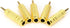 SiYear (5 Pack 3.5mm 1/8" Male Plug TRS to 6.35mm 1/4" Female Stereo Jack Adaptor-Gold Plated Converte,for Audio Earphone,Headphones ect...