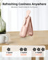Portable Handheld Fan, 3-Speed Foldable Mini Pocket Fan, USB-C 2000mAH Rechargeable Small Quiet Hand Fan, Personal Lash Fan for Travel, Outdoor, H...