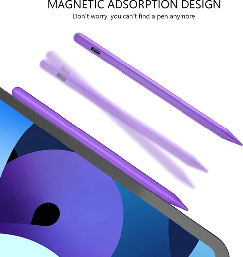 Stylus Pen for iPad 2018-2022 with Palm Rejection, Tilt Sensitivity Apple iPad Pencil for iPad 10th/9th/8th/7th/6th Generation, iPad Pro 11/iPad P...