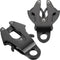 Reginary 2 Pcs Frog Clip Dog Leash Clip for Linking Black Pet Collar Clasp Quick Release Frog Cable Dog Leash Buckle Dog Chain Buckle Replacement ...