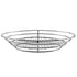 G.E.T. 4-84814 12.5" x 9.25" Stainless Steel Oval Basket with Raised Grid Base, Clipper Mill (Qty,1)...