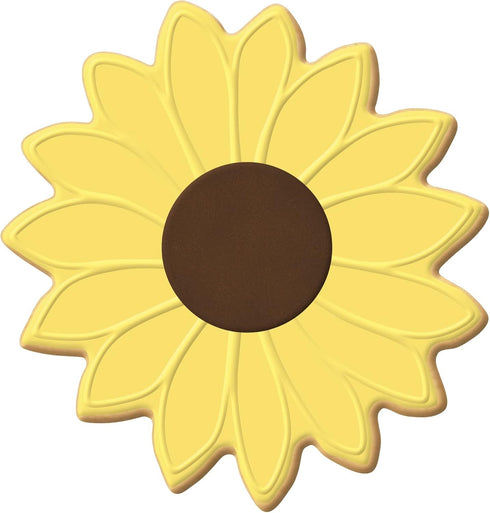 COOKIECUTTER.COM Large Sunflower Cookie Cutter 4.5 Inch –Tin Plated Steel Cookie Cutters – Large Sunflower Cookie Mold...