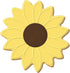COOKIECUTTER.COM Large Sunflower Cookie Cutter 4.5 Inch –Tin Plated Steel Cookie Cutters – Large Sunflower Cookie Mold...