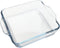 MINI- 6.5in Square Glass Baking Dish for Oven, Borosilicate Glass Casserole Dish, Glass Baking Pan for Air Fryer Oven...