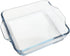 MINI- 6.5in Square Glass Baking Dish for Oven, Borosilicate Glass Casserole Dish, Glass Baking Pan for Air Fryer Oven...
