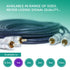 CableMountain RCA Cables 3.3FT - Gold Plated 2-Male to 2-Male RCA Audio Cable | RCA Cable for Subwoofer, Amplifier, Turntable, TV, Home Theater, S...