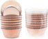 Gifbera Rose Gold Foil Cupcake Liners Standard Baking Cups Muffin Wrappers for Wedding Birthday, 200-Count...
