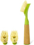 Full Circle Suds Up Soap Dispensing Dish Brush 2-pack Refill, Green...