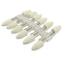 Luo ke 8mm Diameter Bullet shape Polishing Buffing Wheels Wool Felt Mounted Mandrel Grinding Bits Grinder Head Rotary Tool Accessories Drill Tools...