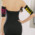 2-in-1 Women's Elastic Compression Arm Sleeves - Slimming Shapers for Weight Loss & Sport Fitness, Black + Nude...