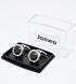 Octagon Black Obsidian Gemstone Men's Cufflinks In Gift Case Silver / 14K Gold Plated Cufflinks for Men Jewelry for Wedding Party Business Birthda...