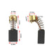 4 Pack CB407 Motor Carbon Brushes Replacement Set for Makita Power Tools, Rotary Drill, Jig Saw, Hammer Drill, Drill,Electric Screwdriver, Sander,...