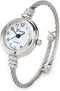 Geneva STC Silver Cable Band Women's Small Size Bangle Watch...