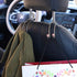 SAVORI Auto Hooks Bling Car Hangers Organizer Seat Headrest Hooks Strong and Durable Backseat Hanger Storage Universal for SUV Truck Vehicle 2 Pac...