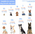 Comfortable Polycotton Dog Hoodie: Soft, Lightweight Puppy Vest for Small and Large Dogs, Highlighting The Heartfelt 'I Only Love My Bed, My Mama,...