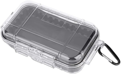 Waterproof Storage Case, Outdoor Sports Survival Equipment Sealed Box Dustproof Pressure Proof Dry Boxes for EDC Tools, Phone, Keys(Clear)...