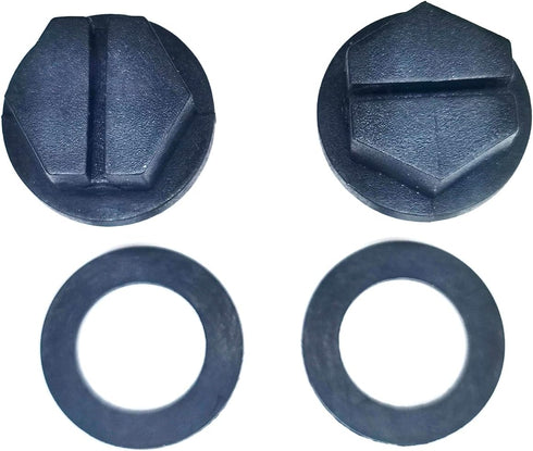 (2 Pack) SPX1700FG Pool Pump Pipe Plug with Gasket Replacements for Hayward Swimming Pool Maintenance Genuine Home Improvement Necessities...