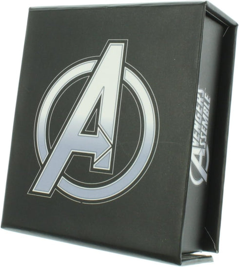 Marvel Comics Officially Licensed Hypoallergenic Stainless Steel Captain America Shield Chain Pendant Necklace, 16"...