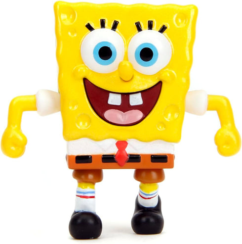 Spongebob Squarepants 2.5" 4-Pack Die-Cast Figures, Toys for Kids and Adults...
