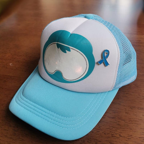 50Pcs Blue Ribbon Pins Blue Awareness Pin Brooch for Prostate Cancer,Colon Cancer,Thyroid Disease,Marine Environmental Protection Awareness...