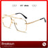 Square Aviator Sunglasses for Men Women Fashion Vintage Diamond Cutting Lens Classic Military Pilot Gradient Shades...