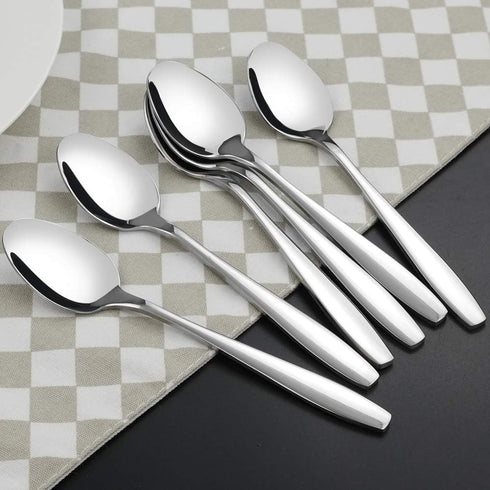 Ggbin 12 Pieces Stainless Steel Tea Spoon for Home or Coffee House, 5.9 Inches...