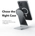 MagSafe Charger Stand 15W Fast Charging Magnetic Charger, Compatible with Apple MagSafe Charger, Wireless Charger Compatible for iPhone 15 14 13 1...