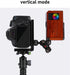 (Real Single) L Bracket Camera for DSLR Vertical Horizontal Switching Tripod Quick Release Plate Compatible with Canon Nikon Sony DJI Osmo Ronin Z...