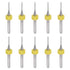 uxcell Micro PCB Drill Bit Set, 1/8" Shank 0.85mm Solid Tungsten Carbide CNC Engraving Print Circuit Board Drill Bits Rotary Tool 10pcs...