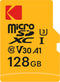 Kodak - 128GB Micro SD Card UHS-I U3 V30 A1 microSDHC/XC - Micro SD Memory Card - Read Speed 95MB/s Max - Write Speed 85MB/s - Additional Storage ...