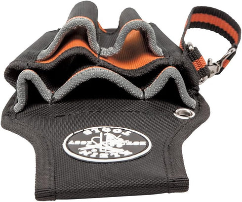 Klein Tools 5240 Tool Pouch, Tradesman Pro Maintenance Tool Pouch with 9 Pockets, Tape Thong, 2-Inch Tunnel Loop, Great Electrician Holster...