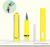 6Pcs Everlasting Pencil, Inkless Pencil Eternal with 6pcs Replacement Nibs, Inkless Pen Unlimited Writing Pencil, Reusable Erasable Pencil for Stu...