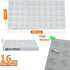 2PCS Autosampler Vial Rack, White, 12mm Multipurpose Vial Tray Holder Plastic for Lab 2ml Vial Storage by ALWSCI...