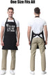 Miracu Funny Cooking Aprons for Men Women, Funny Dad Gifts for Mens Father, Mom - Fathers Christmas, Birthday Gifts for Dad Step Brother Boyfriend...