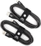 Sewell MOS Strike Lightning Cable, 6ft Two Pack, Ultra Durable Braided Nylon Fiber Jacket, Tangle Resistant, MFI Certified,Gray,SW-33122-06-2...