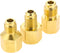 R134A R22 Brass Refrigerant Tank Adapter, R410a Vacuum Pump Adapter Fitting with 5/16" Sae Female x 1/4" Sae Male R12 R134A Tank Adapter Fits for ...