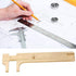 Measuring Tool Portable Solid Copper Vernier Caliper 0-80mm Caliper Ruler for Archaeology...