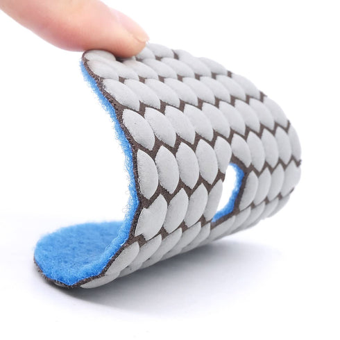 Dry Diamond Polishing Pads 4 Inch with Hook and Loop Backer Pad 5/8"-11 for Granite Concrete Marble Floor Drill Grinder Polisher...
