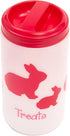 Lixit Food and Treat Storage Jars for Dogs, Cats, Small Animals and Birds (32oz, Red)...