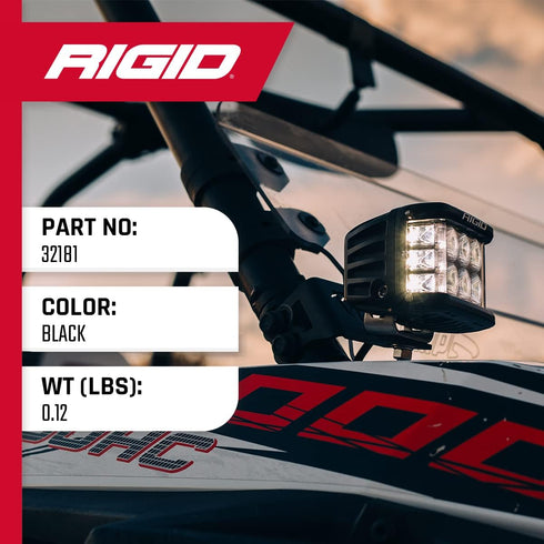 RIGID INDUSTRIES - D-Ss Series Black Light Cover: Automotive Headlight Protector...
