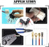 Glarks Pin Terminals Tool Set, A Crimper Tool and 21Pcs Pin Terminals Removal Key Tools for Car Auto Wire Connector Terminal Pin Crimping and Extr...