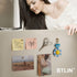 BTLIN Small Fridge Magnets Strong, Mini Metal Magnetic Push Pins for Kitchen Refrigerator Magnetic Board Whiteboard Office 24Pack...