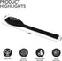 Party Essentials Plastic Party Buffet Serving Utensils Kit, Spoons/Forks/Tong, 20-Piece, Black...