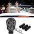 Fydun Skull Gear Stick Shifter Knob Car Modified Manual Gear Shift Knob Stick Lever Shifter Universal for Cars Truck Vehicle...