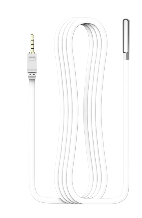 Elitech External Temperature Probe, Temperature Sensor Matches with RCW-360Pro Device only, Monitor -40~176?(-40~80?), Audio Plug Connector, 16.4f...