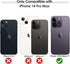 LOHASIC for iPhone 14 Pro Max Case, 6.7" 2022 Slim Leather Anti-Scratch Logo Visible Designed Protective Shockproof Phone Cases Compatible with iP...