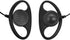 2.5mm Earpiece D Shape Headset with PTT Mic for Motorola Talkabout Radio T100 T200 T200TP T260 T260TP T265 T380 T400 T460 T600 T605 T605 T800 MH23...