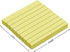Lined Sticky Notes, 3x3 Inch, 600 Sheets Self-Stick Notes, Easy to Post for School, Office, Notebook, Pastel Yellow Color, 100 Sheets/Pad...